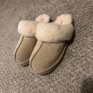 UGG Tan Sheepskin Slippers